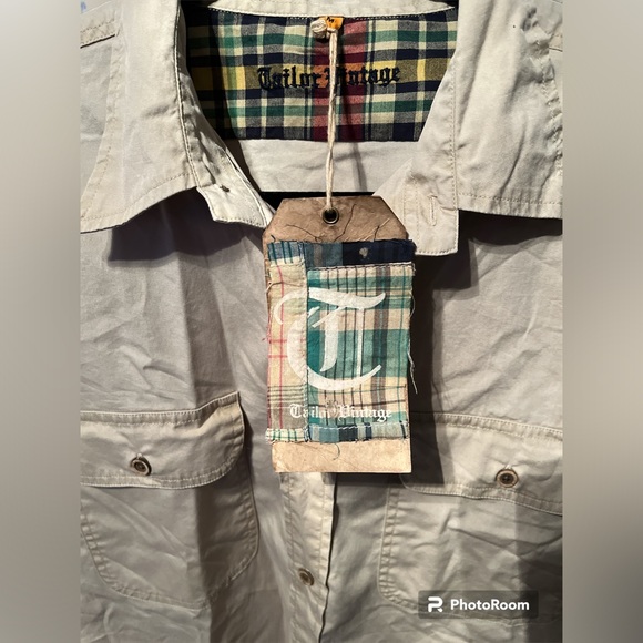 Tailor Vintage Long Sleeve Button Down Shirt - Picture 3 of 8